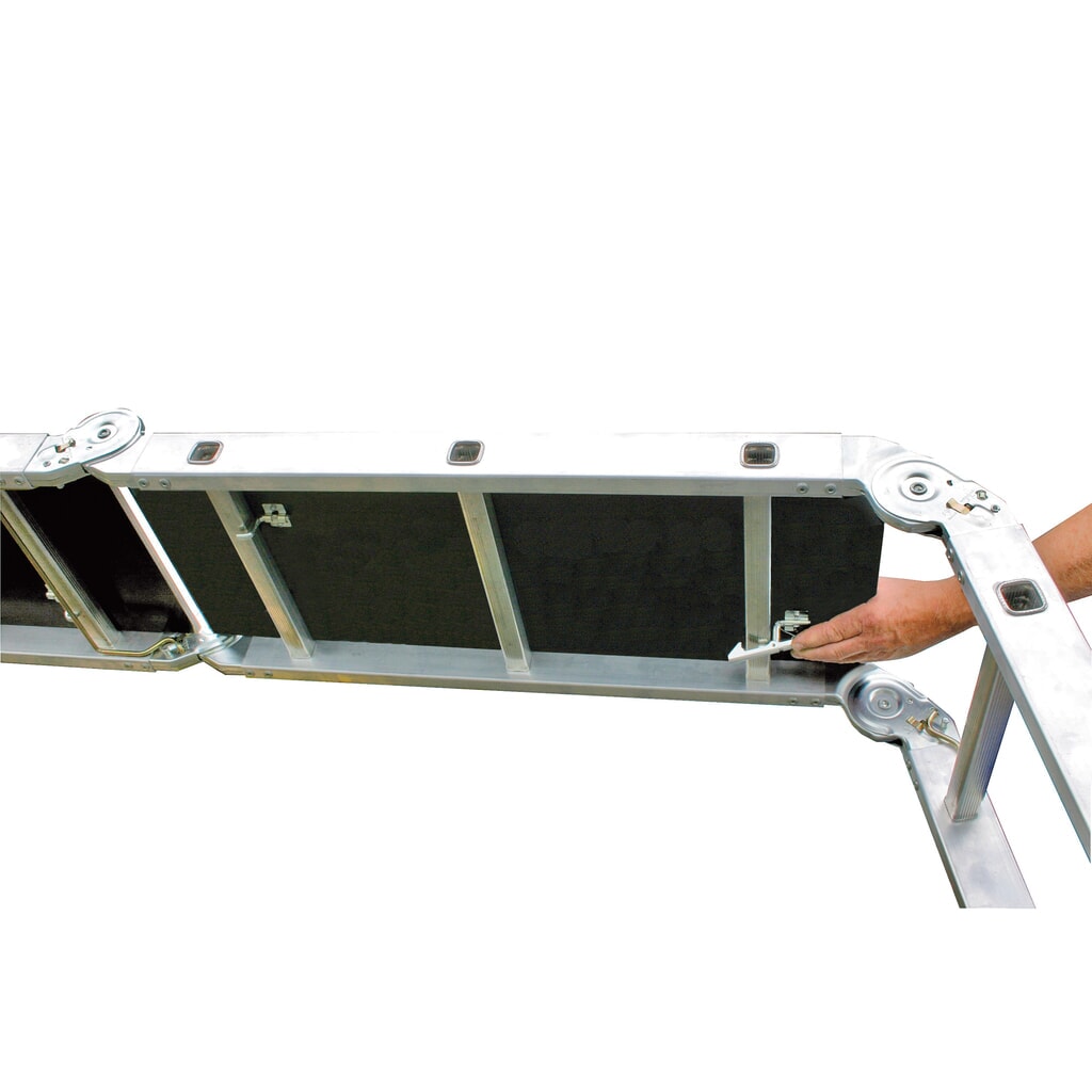 Professionele universele vouwladder KRAUSE®, incl. staplatform, totale lengte 3,55 m Productafbeelding nr. 9: Professionele universele vouwladder KRAUSE®, incl. staplatform, totale lengte 3,55 m