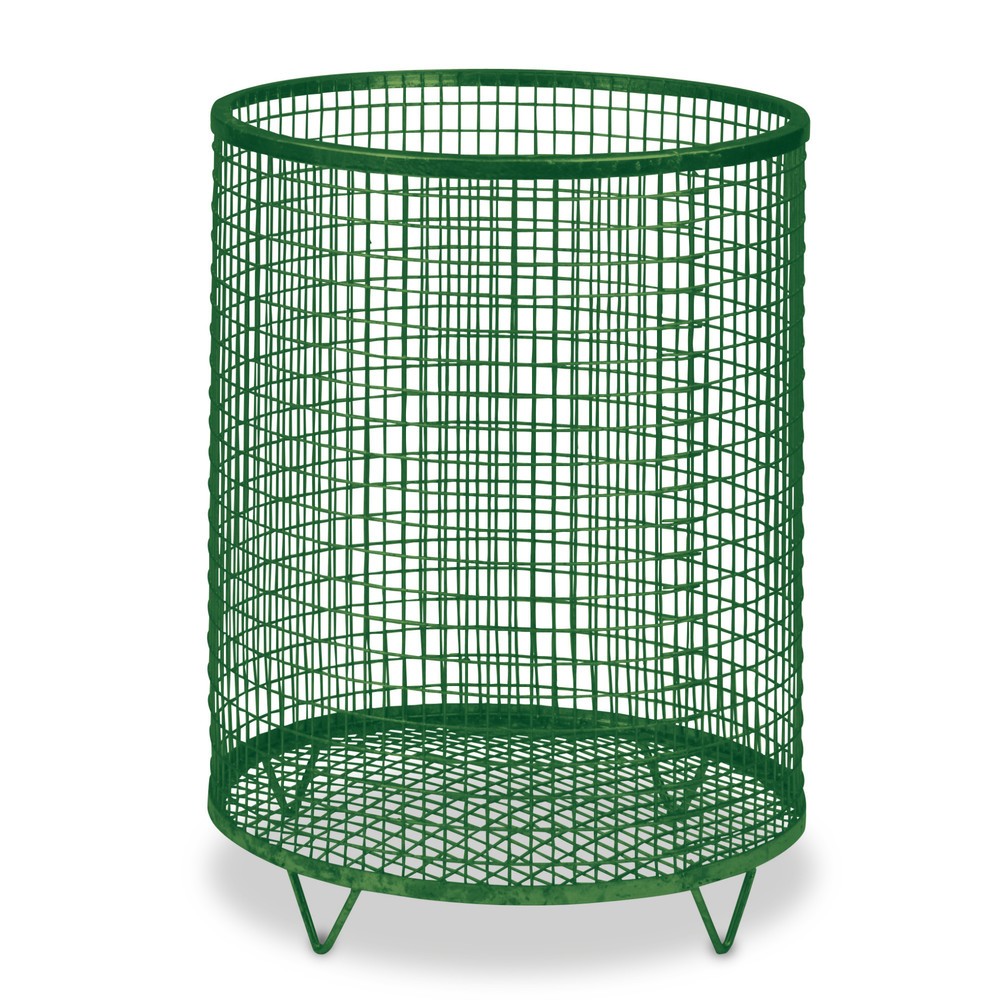Product afbeelding: Afvalkorf van draadgaas, roosterbodem, 75 liter, thermisch verzinkt