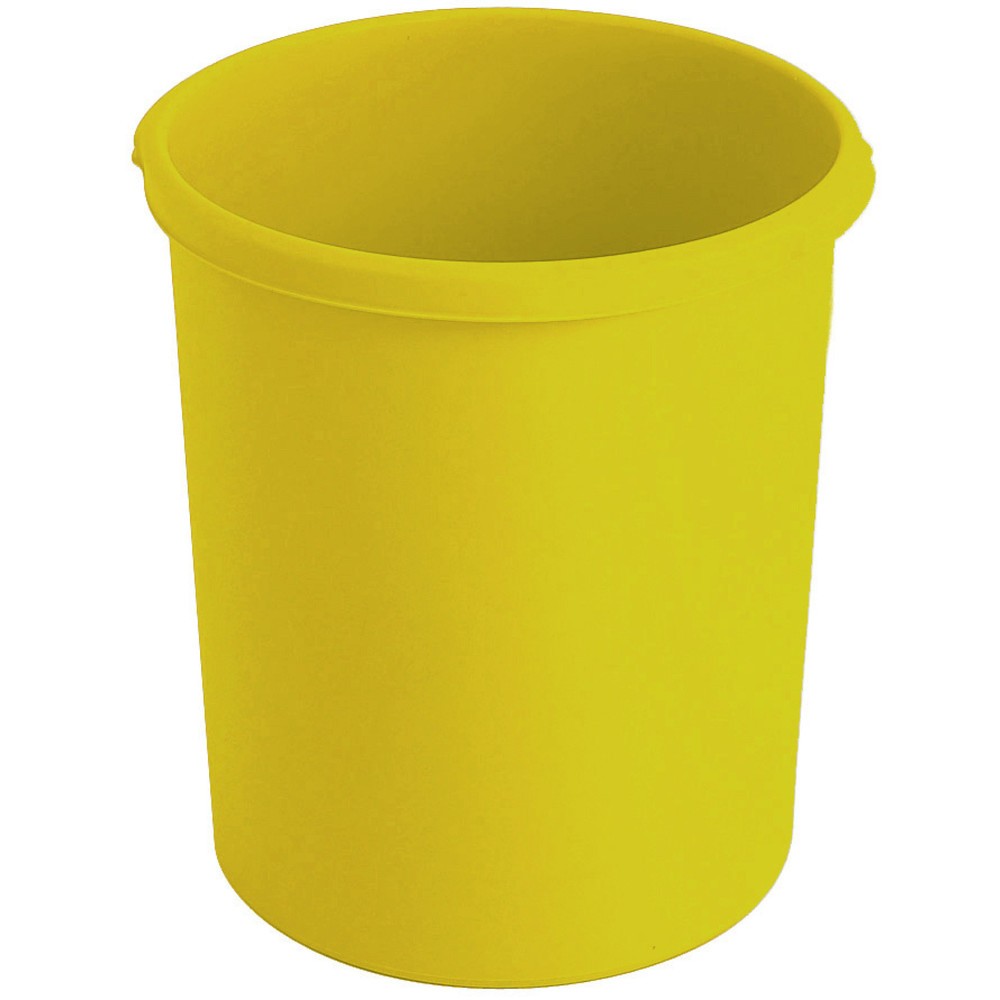 Product afbeelding: Prullenbak VB-PS, 30 liter, geel