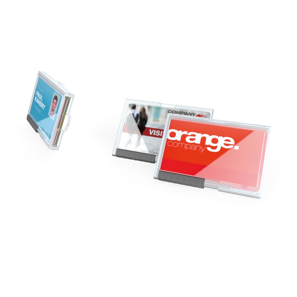 Productafbeelding nr. 1: Pushbox DURABLE Mono voor 1 bedrijfspas