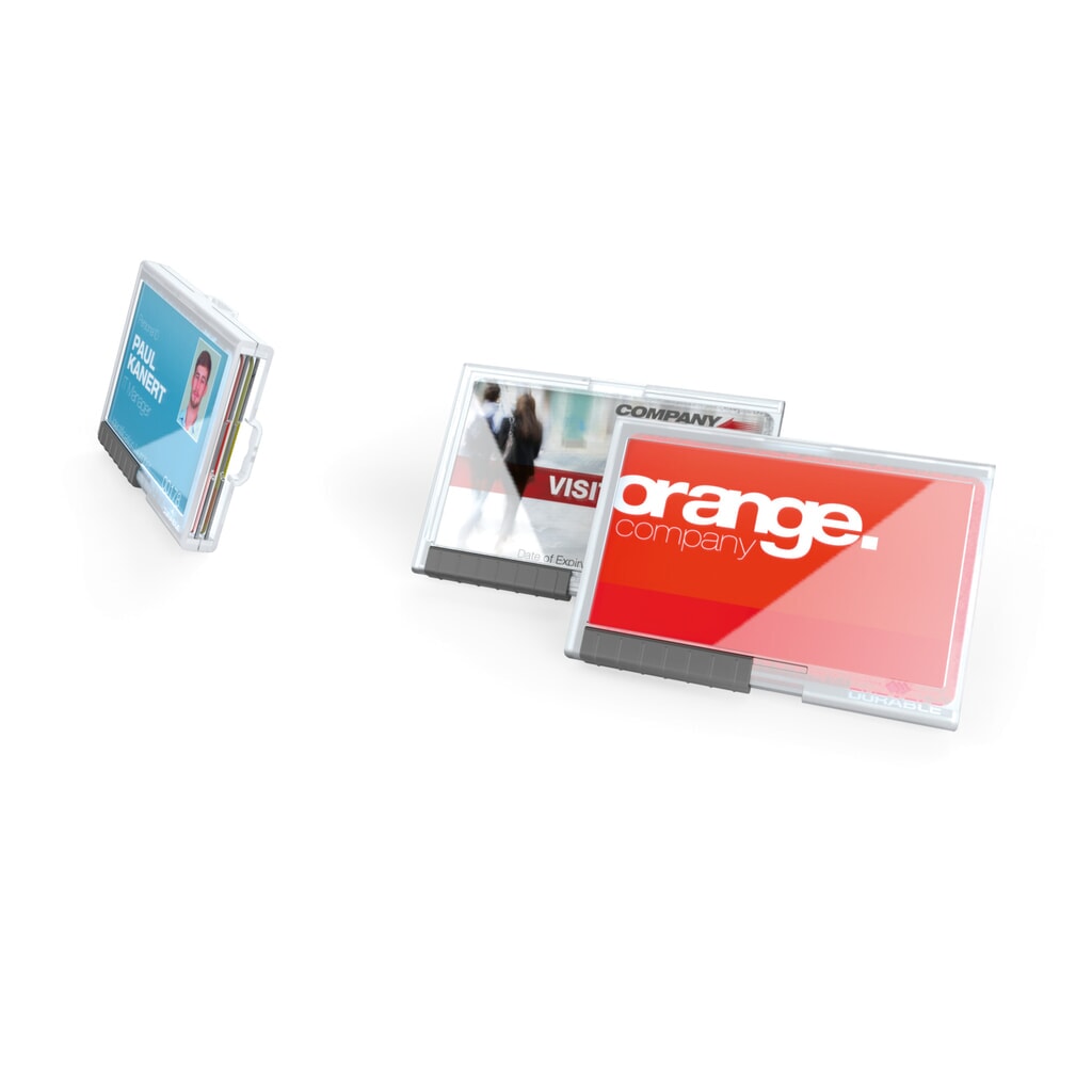 Product afbeelding: Pushbox DURABLE Mono voor 1 bedrijfspas