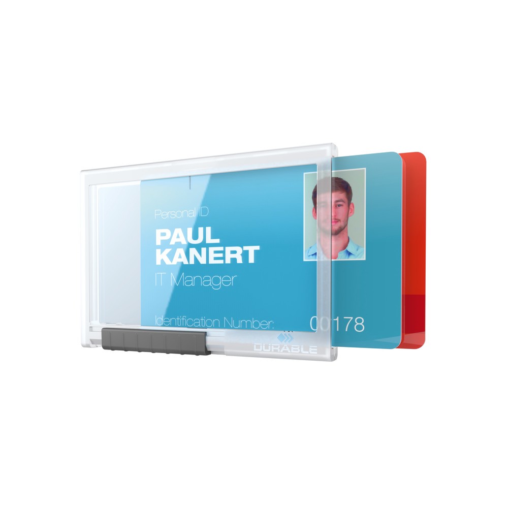 Productafbeelding nr. 2: Pushbox DURABLE Duo voor 2 bedrijfspassen