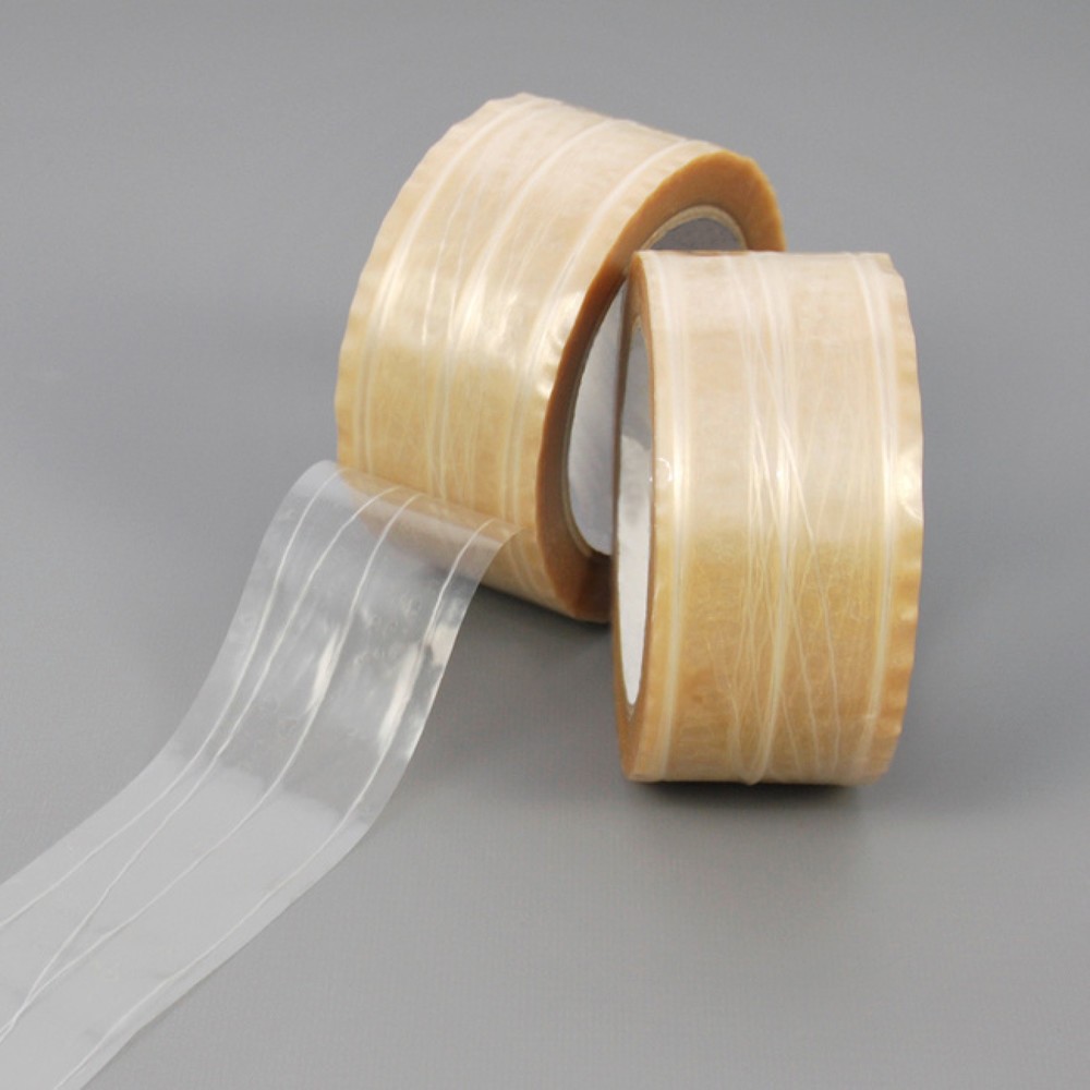 Productafbeelding nr. 1: PVC-plakband, b x l 50 mm x 66 m, transparant, 36 stuks/verpakkingseenheid, verstevigd met 3 draden in de lengterichting en 1 sinusdraad