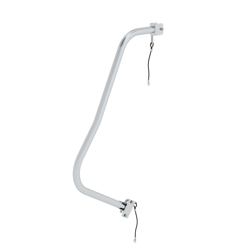 Product afbeelding: Railing voor Munk Günzburger bordestrap 3-4 treden, links