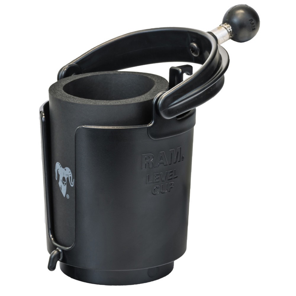 Product afbeelding: RAM Mounts drankhouder, draaibaar, met B-kogel (1 duim), in polyzak