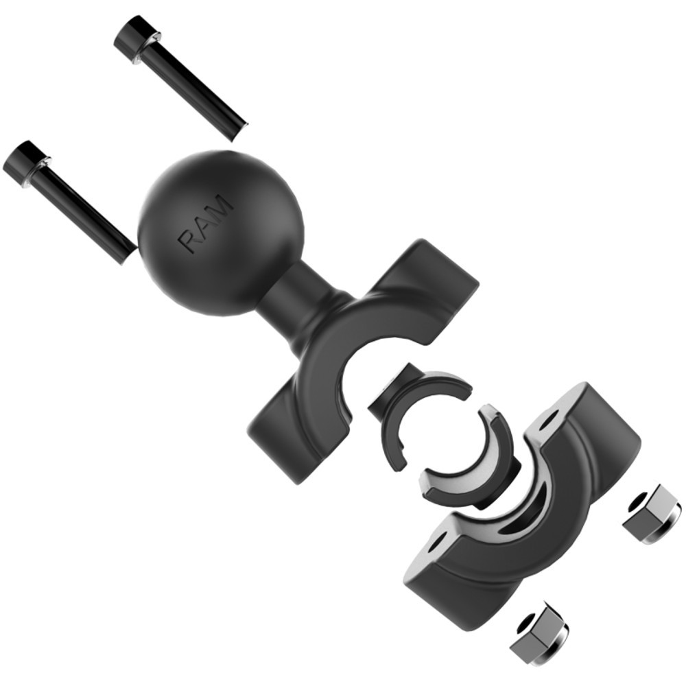 Productafbeelding nr. 2: RAM Mounts torque buisklem, voor diameter 9,53 - 15,88 mm, B-kogel (1 duim), in polyzak