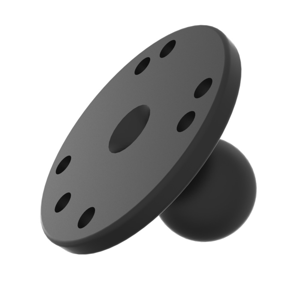 Productafbeelding nr. 2: RAM Mounts basisplaat rond, B-kogel (1 duim), platen diameter 63,5 mm, AMPS-gatenraster