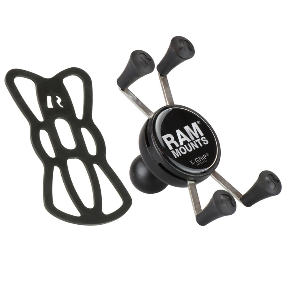 Productafbeelding nr. 2: RAM Mounts X-Grip klem voor smartphones tot breedte 82,6 mm, B-kogel (1 duim)