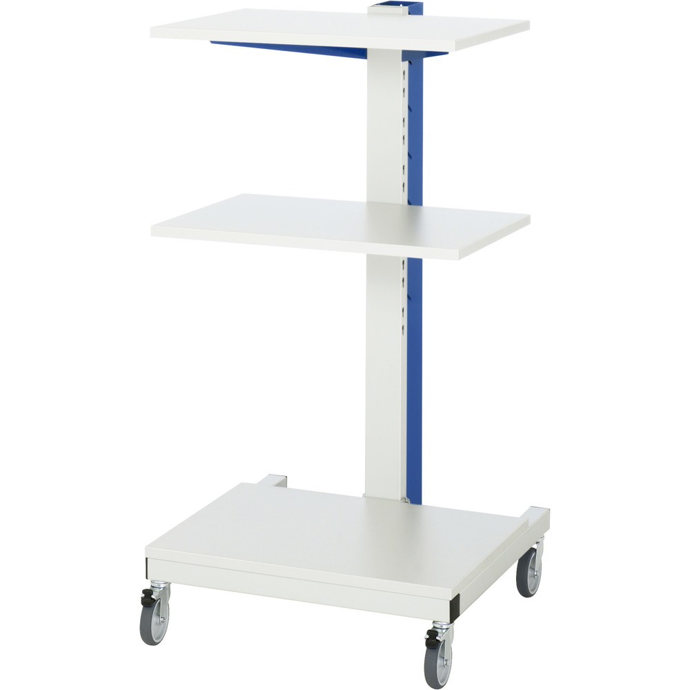 Productafbeelding nr. 1: RAU computerstandaard, h x b x d 1.230 x 650 x 650 mm, met wielset