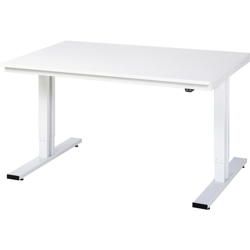 Product afbeelding: RAU elektrisch in hoogte verstelbare werktafel serie adlatus 300, h x b x d 720-1.120 x 1.500 x 1.000 mm, werkblad met melamineharscoating