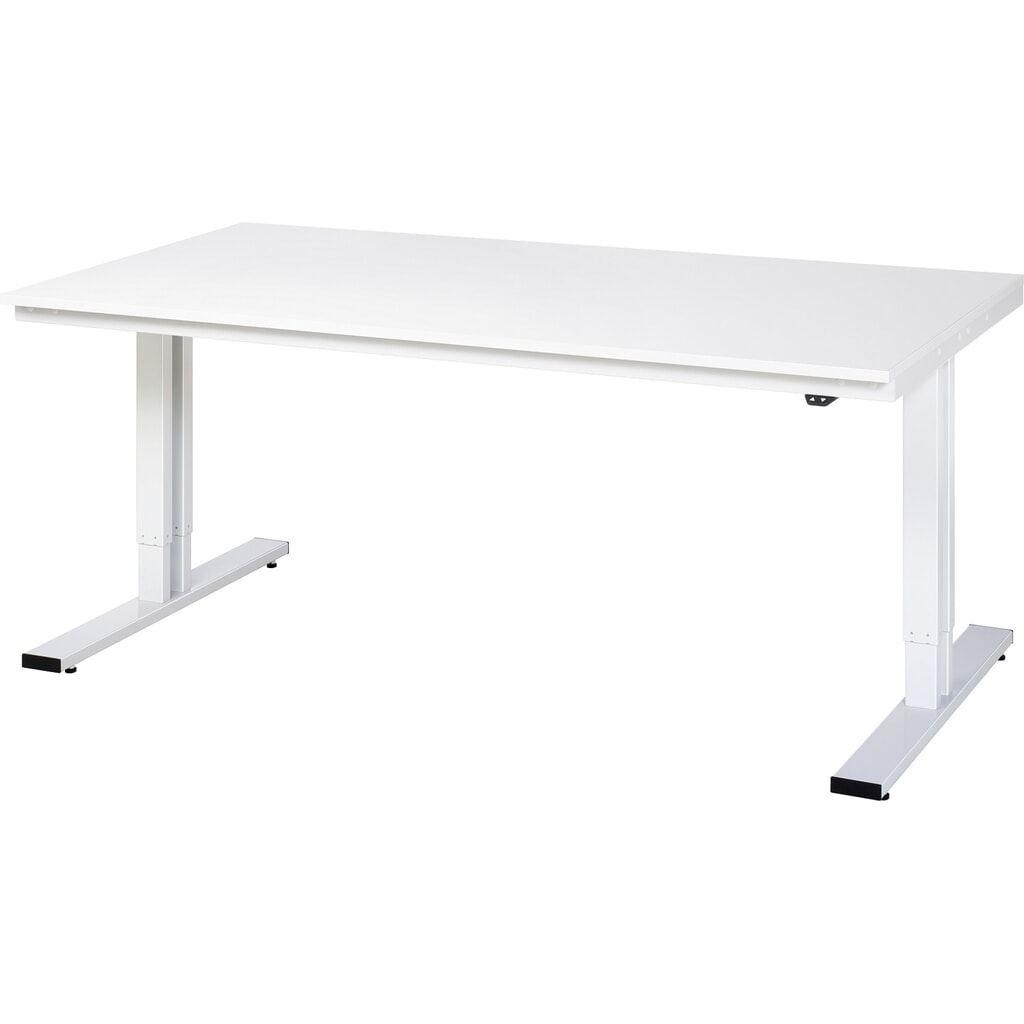RAU elektrisch in hoogte verstelbare werktafel serie adlatus 300, h x b x d 720-1.120 x 2.000 x 1.000 mm, werkblad met melamineharscoating Product afbeelding: RAU elektrisch in hoogte verstelbare werktafel serie adlatus 300, h x b x d 720-1.120 x 2.000 x 1.000 mm, werkblad met melamineharscoating