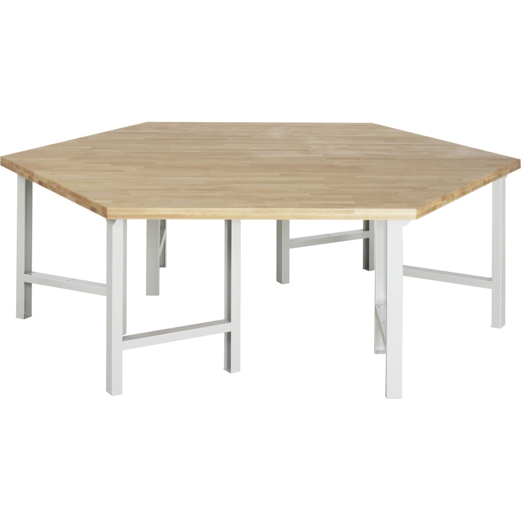 RAU groepswerkbank serie 4000, hxbxd 840 x 2.700 x 2.340 mm Productafbeelding nr. 1: RAU groepswerkbank serie 4000, hxbxd 840 x 2.700 x 2.340 mm