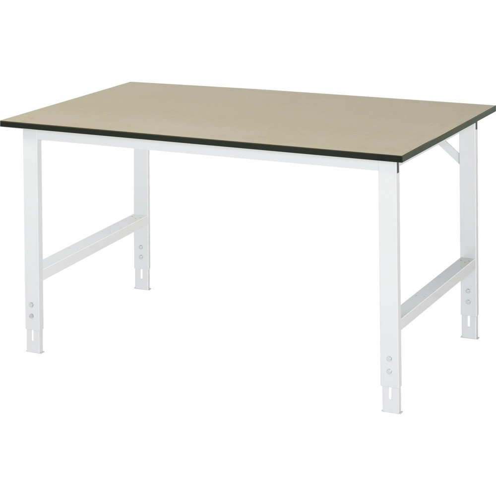 Product afbeelding: RAU in hoogte verstelbare werktafel serie TOM, h x b x d 760-1.080 x 1.500 x 1.000 mm, mdf-werkblad
