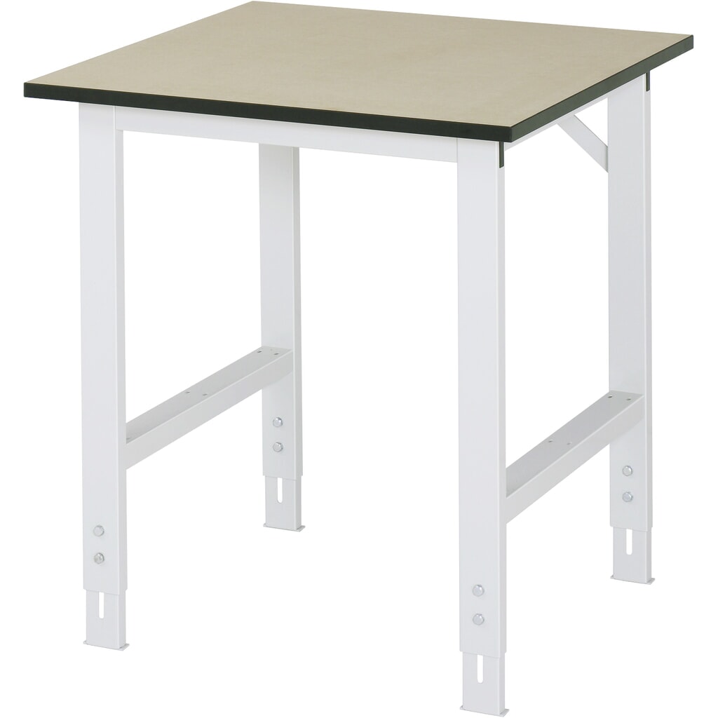 RAU in hoogte verstelbare werktafel serie TOM, h x b x d 760-1.080 x 750 x 800 mm, mdf-werkblad Product afbeelding: RAU in hoogte verstelbare werktafel serie TOM, h x b x d 760-1.080 x 750 x 800 mm, mdf-werkblad