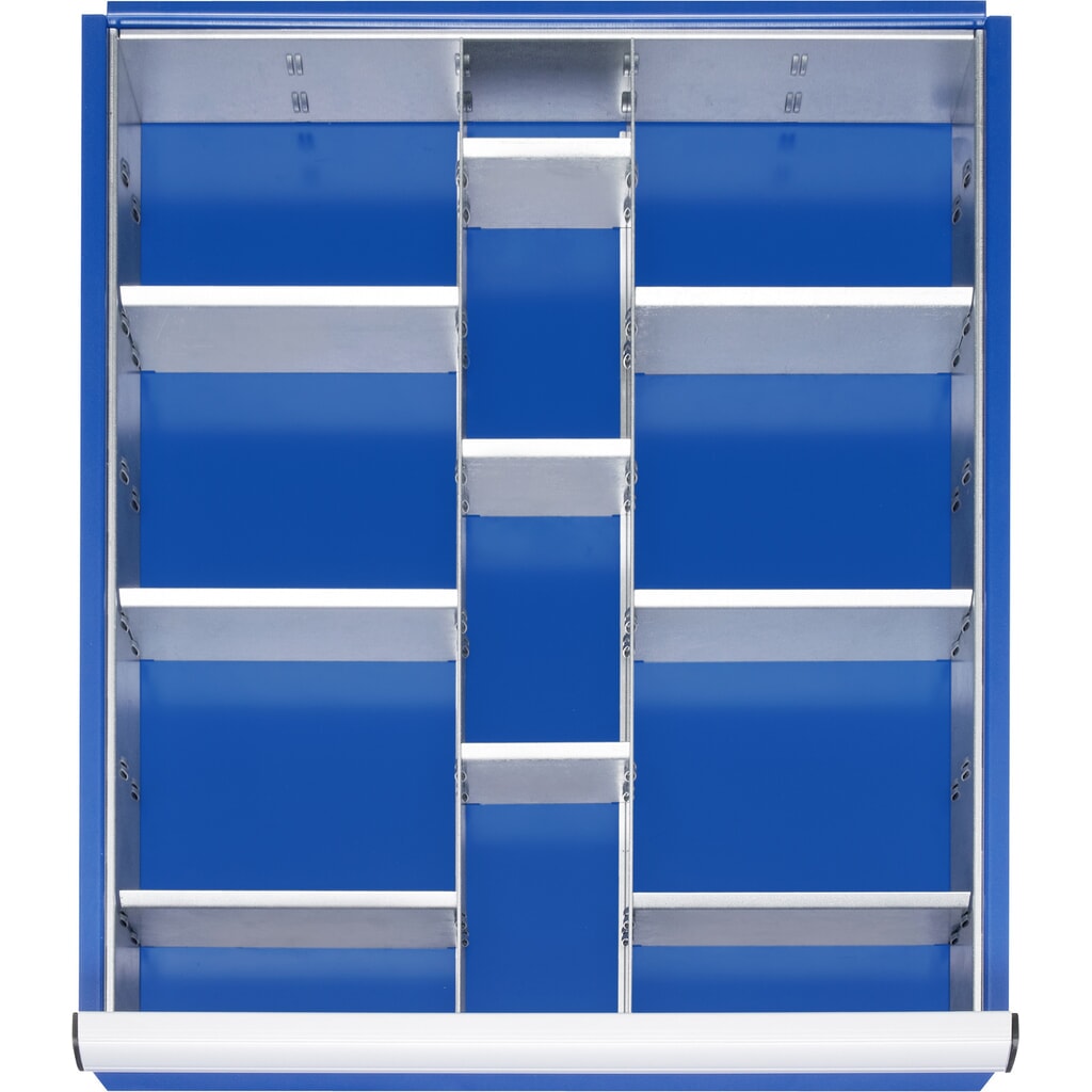 Product afbeelding: RAU indelingsset voor lade, h x b x d 150 x 490 x 560 mm, met 4-delige ladeverdelerset, maat L voor fronthoogte 180-360 mm