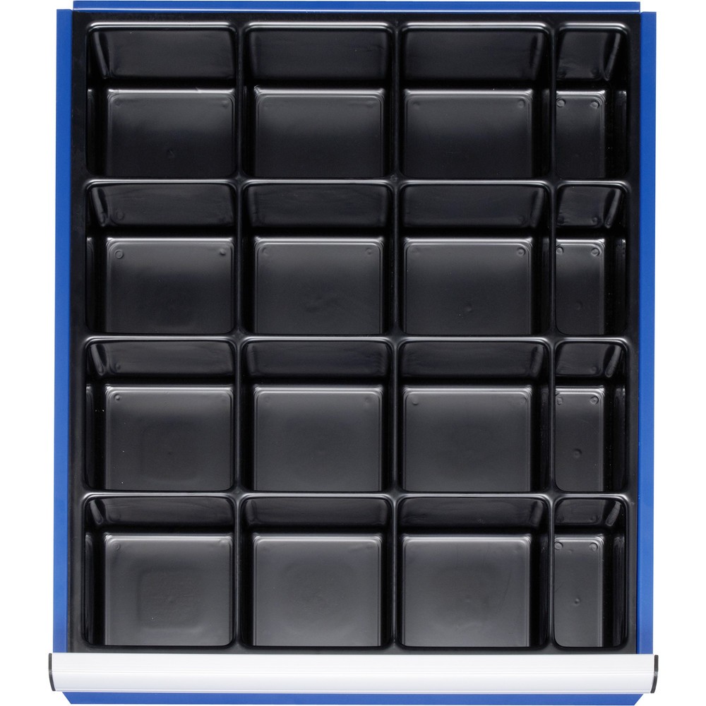Product afbeelding: RAU indelingsset voor lade, h x b x d 90 x 490 x 560 mm, met inzetstuk voor kleine onderdelen, maat L voor fronthoogte 120-360 mm