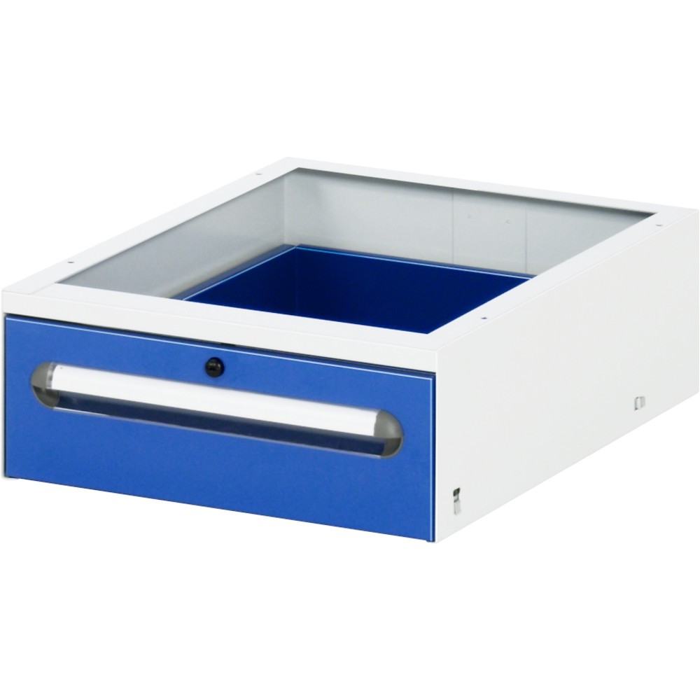 Product afbeelding: RAU onderbouwkast voor werktafel serie TOM, h x b x d 175 x 425 x 600 mm, met 1 lade