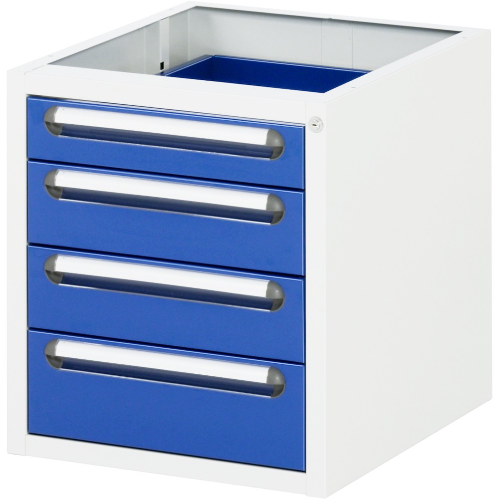 Product afbeelding: RAU onderbouwkast voor werktafel serie TOM, h x b x d 545 x 480 x 600 mm, met 4 lades