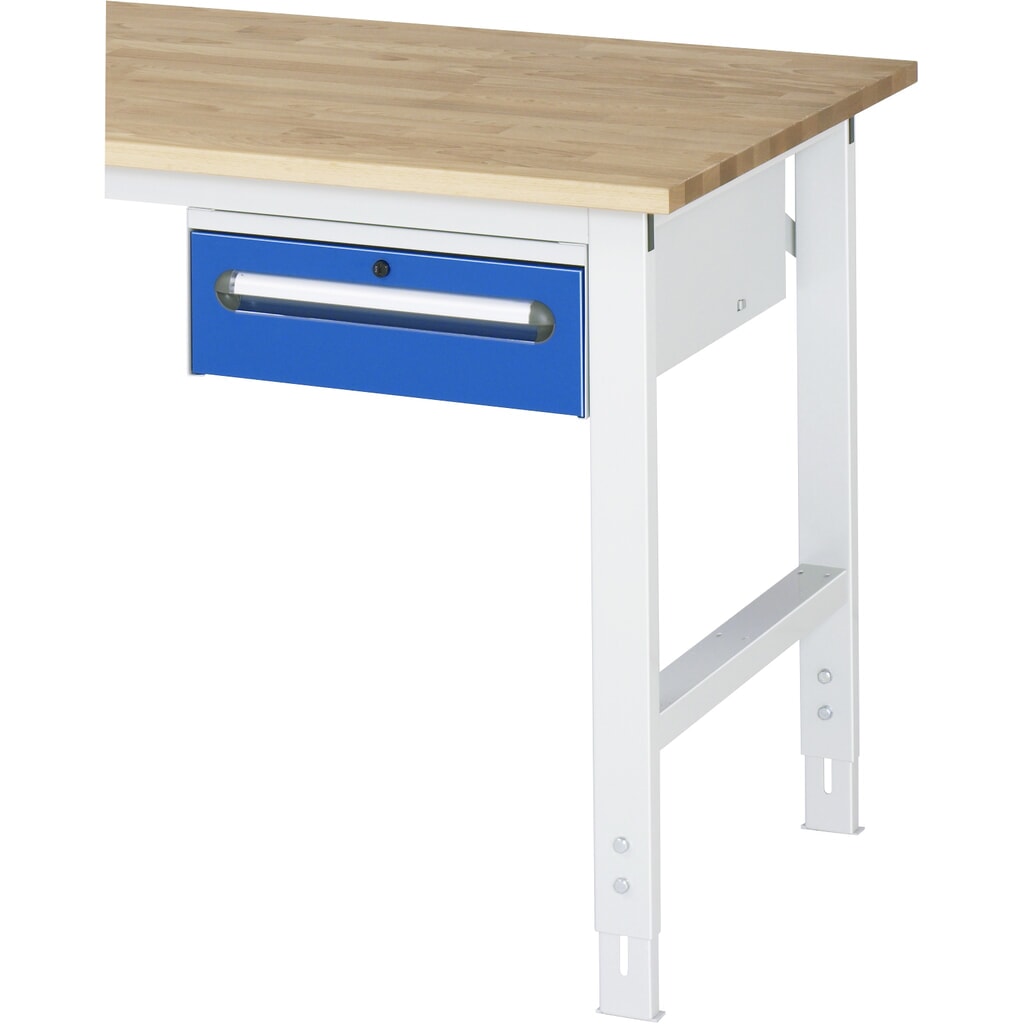 RAU onderbouwkast voor werktafel serie TOM, h x b x d 175 x 425 x 600 mm, met 1 lade Productafbeelding nr. 2: RAU onderbouwkast voor werktafel serie TOM, h x b x d 175 x 425 x 600 mm, met 1 lade