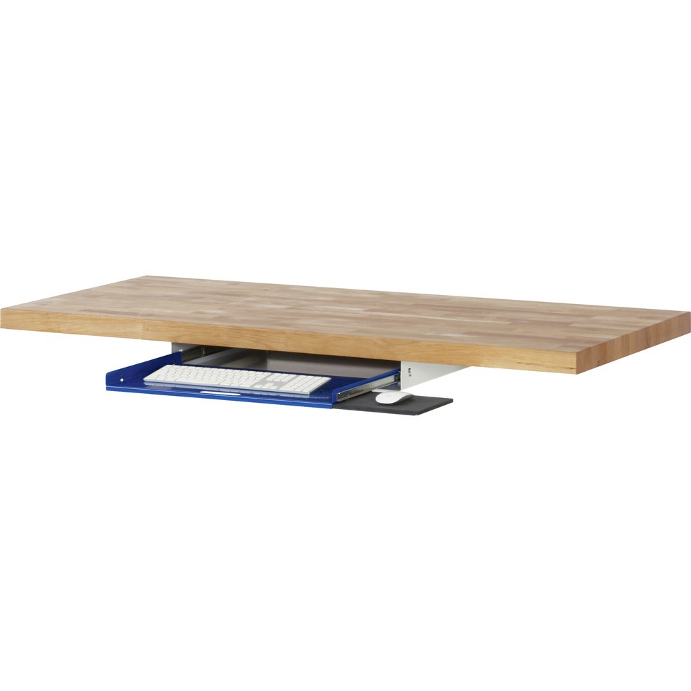Product afbeelding: RAU uitschuifblad voor het toetsenbord voor werkbank serie 7000/8000, h x b x d 85 x 640 x 485 mm
