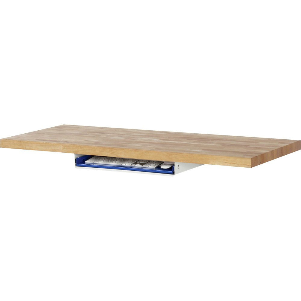 Productafbeelding nr. 3: RAU uitschuifblad voor het toetsenbord voor werkbank serie 7000/8000, h x b x d 85 x 640 x 485 mm