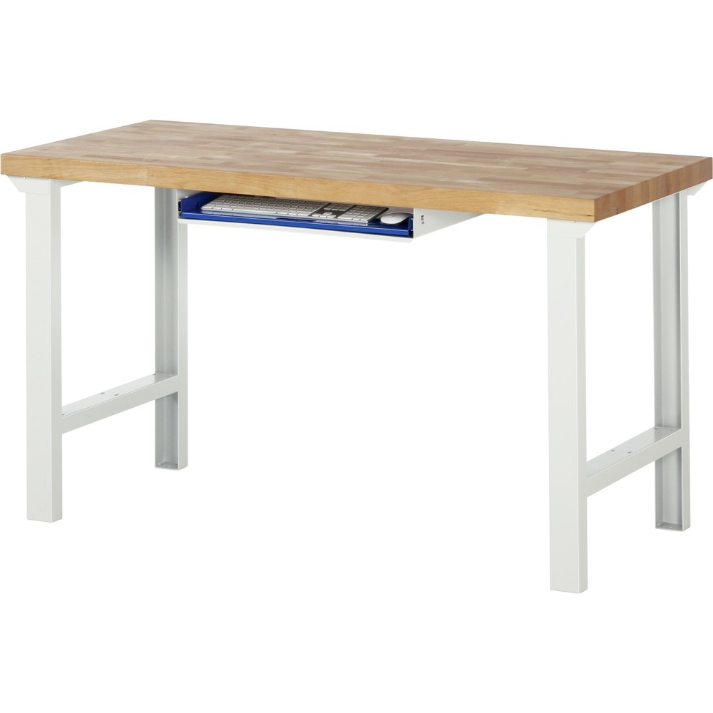 Productafbeelding nr. 4: RAU uitschuifblad voor het toetsenbord voor werkbank serie 7000/8000, h x b x d 85 x 640 x 485 mm