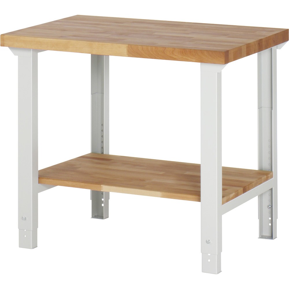 Productafbeelding nr. 1: RAU werkbank serie 7000, h x b x d 790-1.140 x 1.000 x 700 mm, legbord onderaan