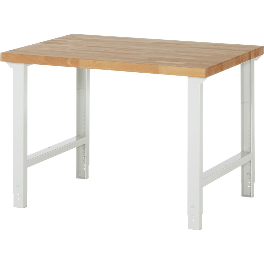 Product afbeelding: RAU werkbank serie 7000, h x b x d 790-1.140 x 1.250 x 900 mm