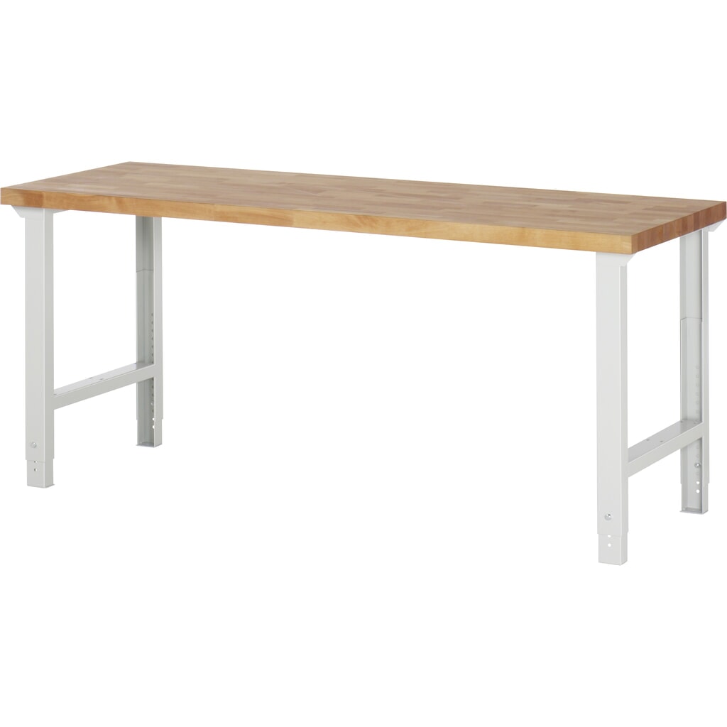 RAU werkbank serie 7000, h x b x d 790-1.140 x 2.000 x 700 mm Productafbeelding nr. 1: RAU werkbank serie 7000, h x b x d 790-1.140 x 2.000 x 700 mm