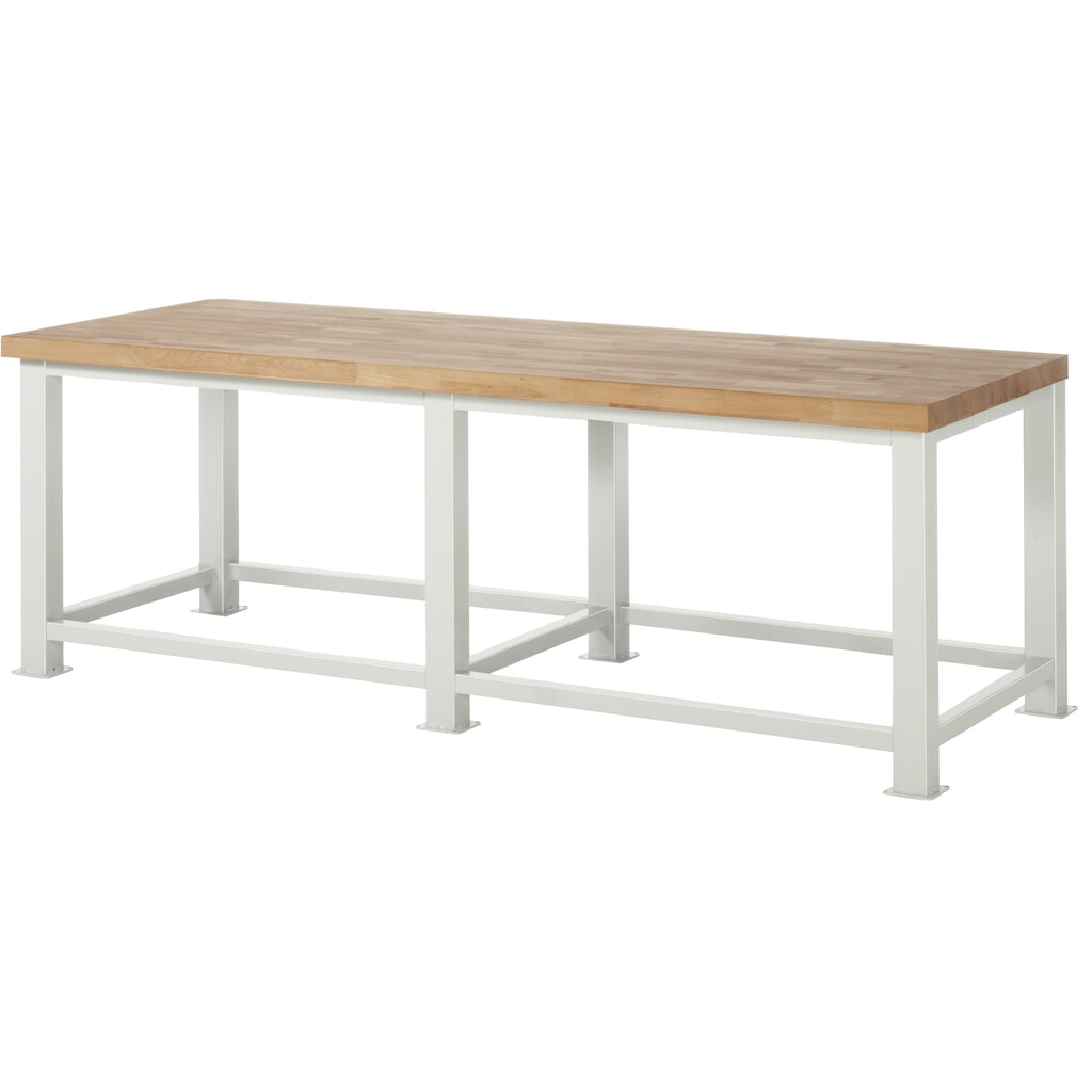RAU werkbank voor zwaar gebruik, hxbxd 850 mm x 2500 mm x 900 mm Product afbeelding: RAU werkbank voor zwaar gebruik, hxbxd 850 mm x 2500 mm x 900 mm