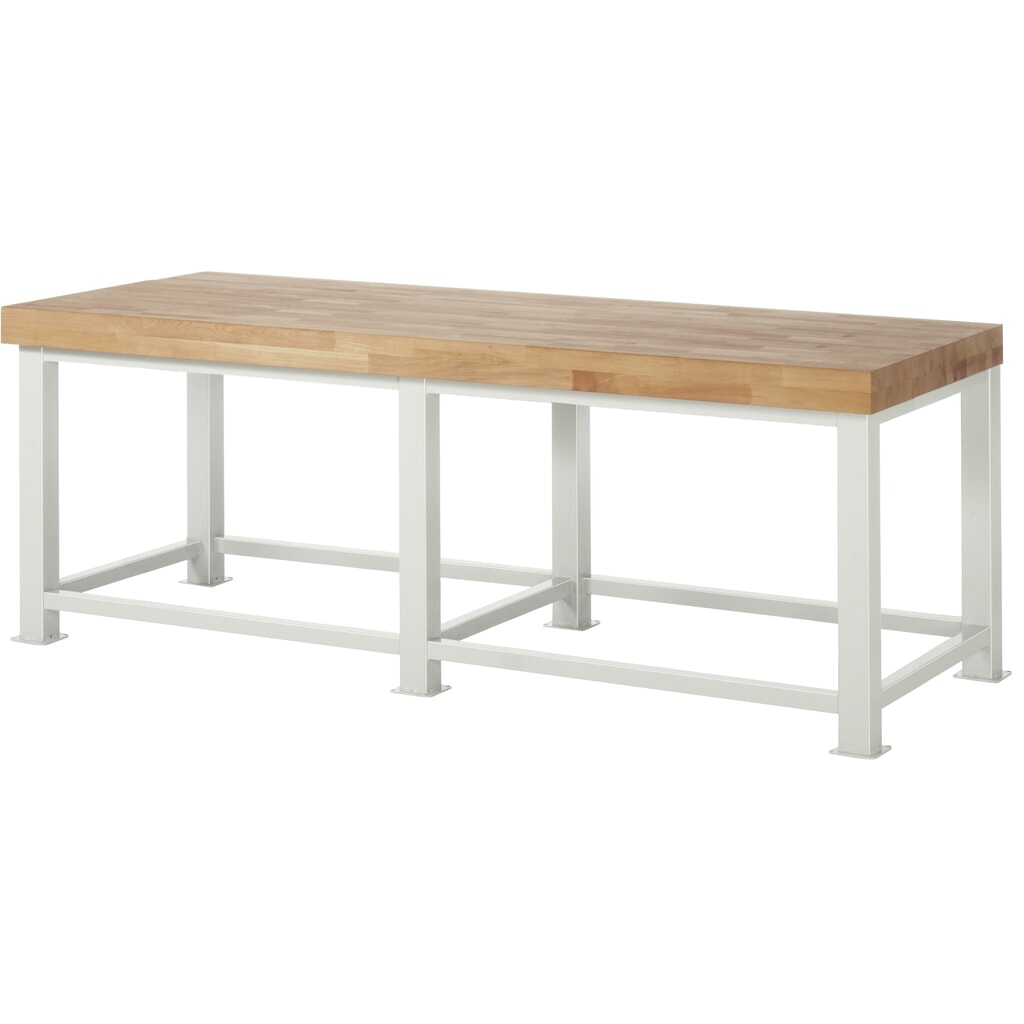 RAU werkbank voor zwaar gebruik, hxbxd 900 mm x 2.500 mm x 900 mm Product afbeelding: RAU werkbank voor zwaar gebruik, hxbxd 900 mm x 2.500 mm x 900 mm