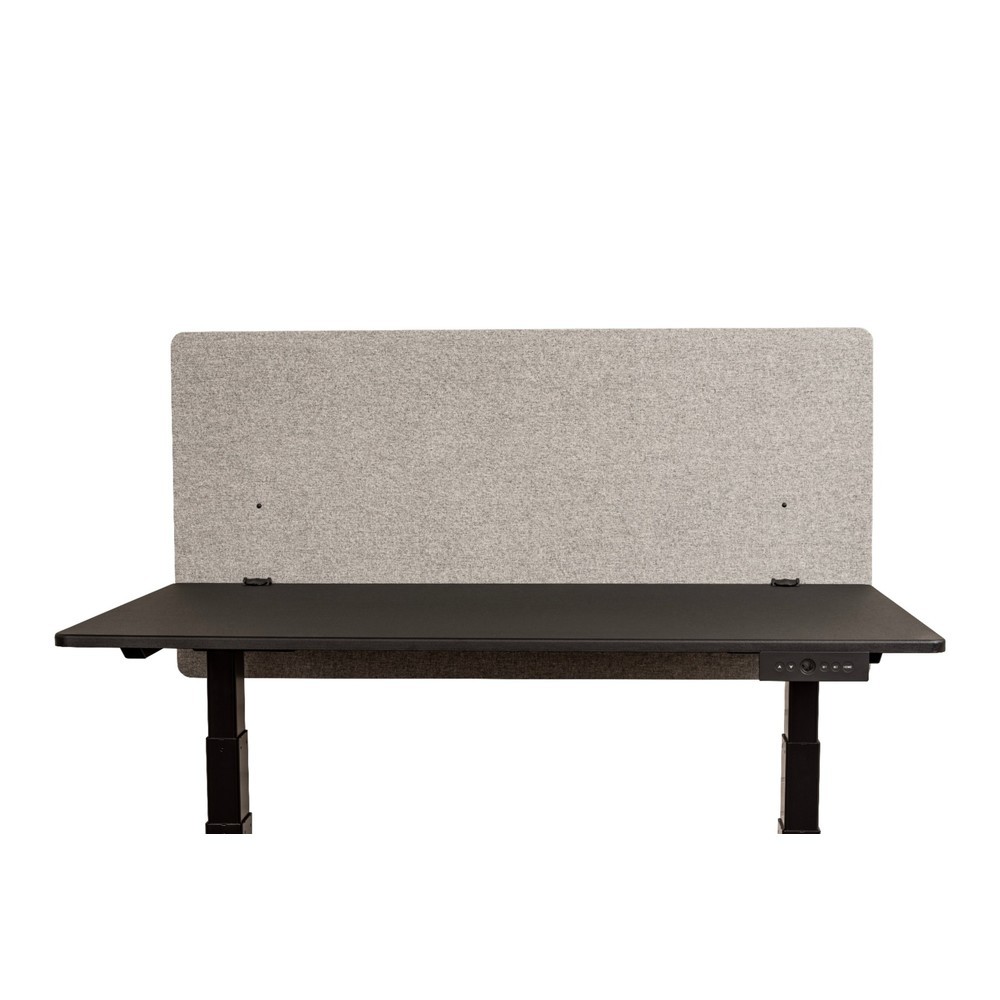 Product afbeelding: RECLAIM akoestisch paneel voor bureau, rugwand, breedte 1.200 mm, lichtgrijs