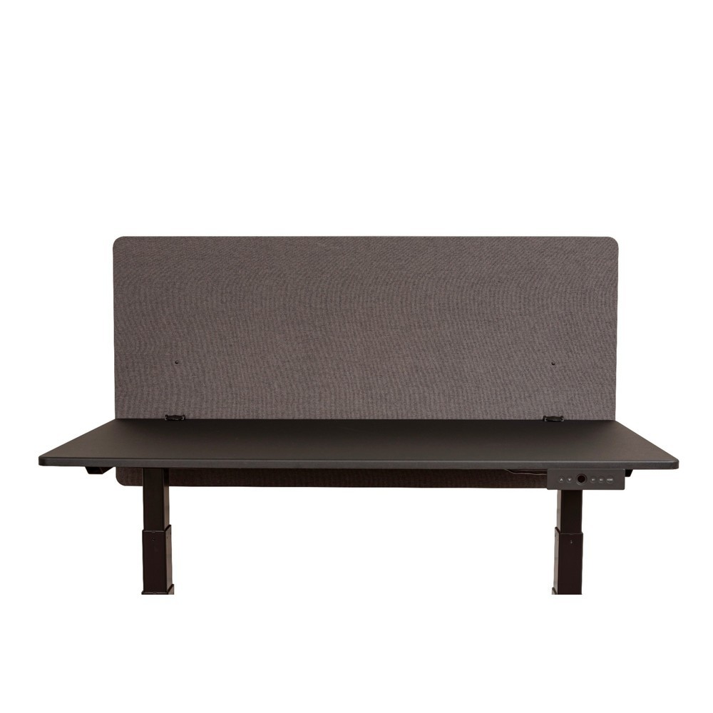 Productafbeelding nr. 1: RECLAIM akoestisch paneel voor bureau, rugwand, breedte 1.200 mm, leigrijs