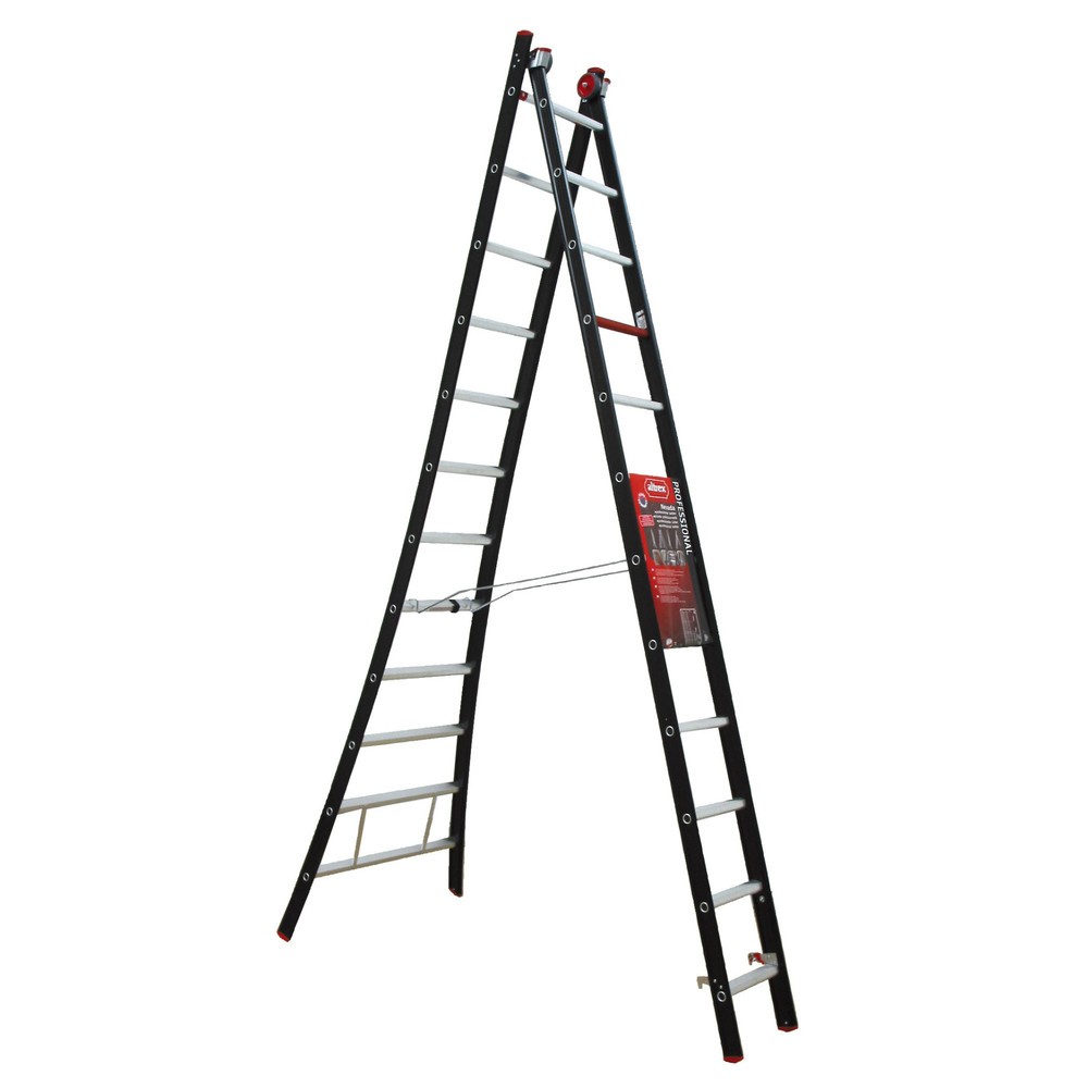Product afbeelding: Reformladder Nevada 2-delig, 2 x 8 sporten