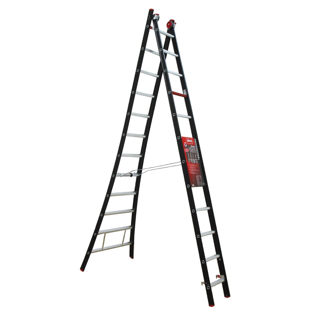 Reformladder Nevada 2-delig, 2 x 8 sporten Product afbeelding: Reformladder Nevada 2-delig, 2 x 8 sporten