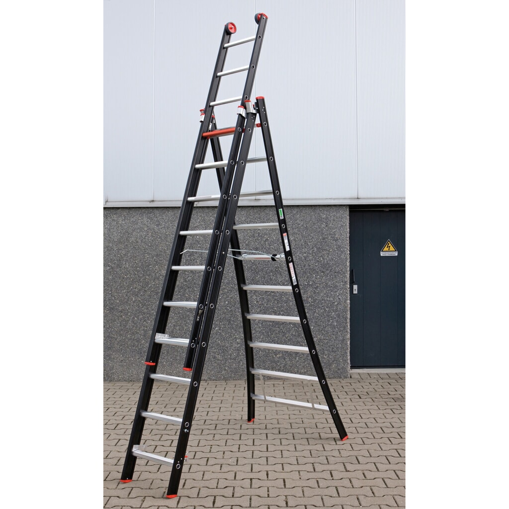 Reformladder Nevada 3-delig, 3 x 8 sporten Product afbeelding: Reformladder Nevada 3-delig, 3 x 8 sporten