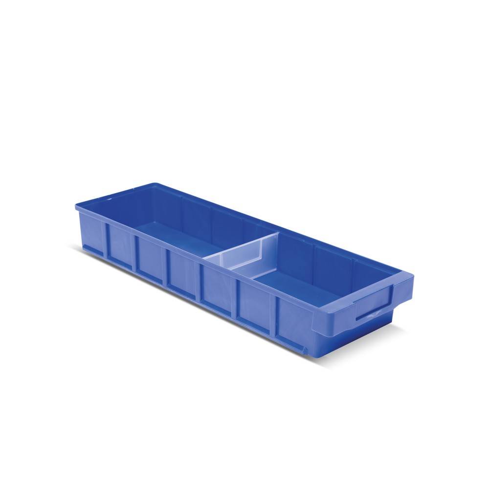 Productafbeelding nr. 1: Magazijnbakken zonder inkijkopening, bxd 186 x 600 mm, blauw