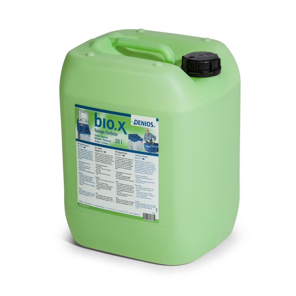 Product afbeelding: Reinigingsmiddel bio.x, 20-l-jerrycan