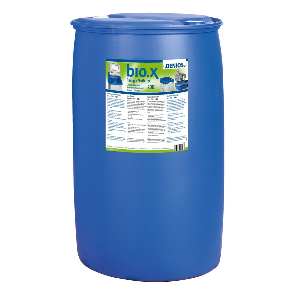 Reinigingsmiddel bio.x, vat van 200 l Product afbeelding: Reinigingsmiddel bio.x, vat van 200 l