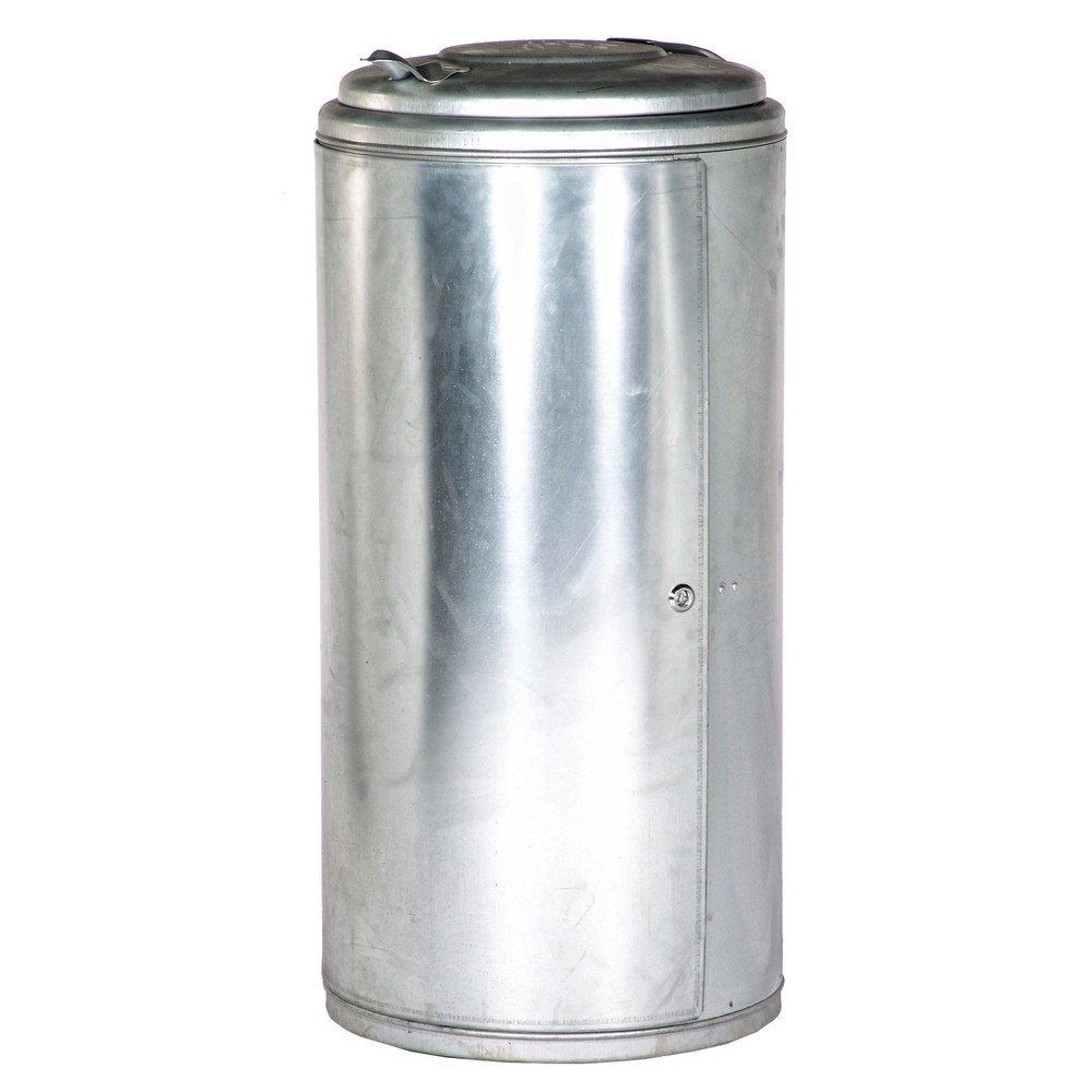 Product afbeelding: RENNER afvalbak AFS, 120 liter, afsluitbaar, verzinkt