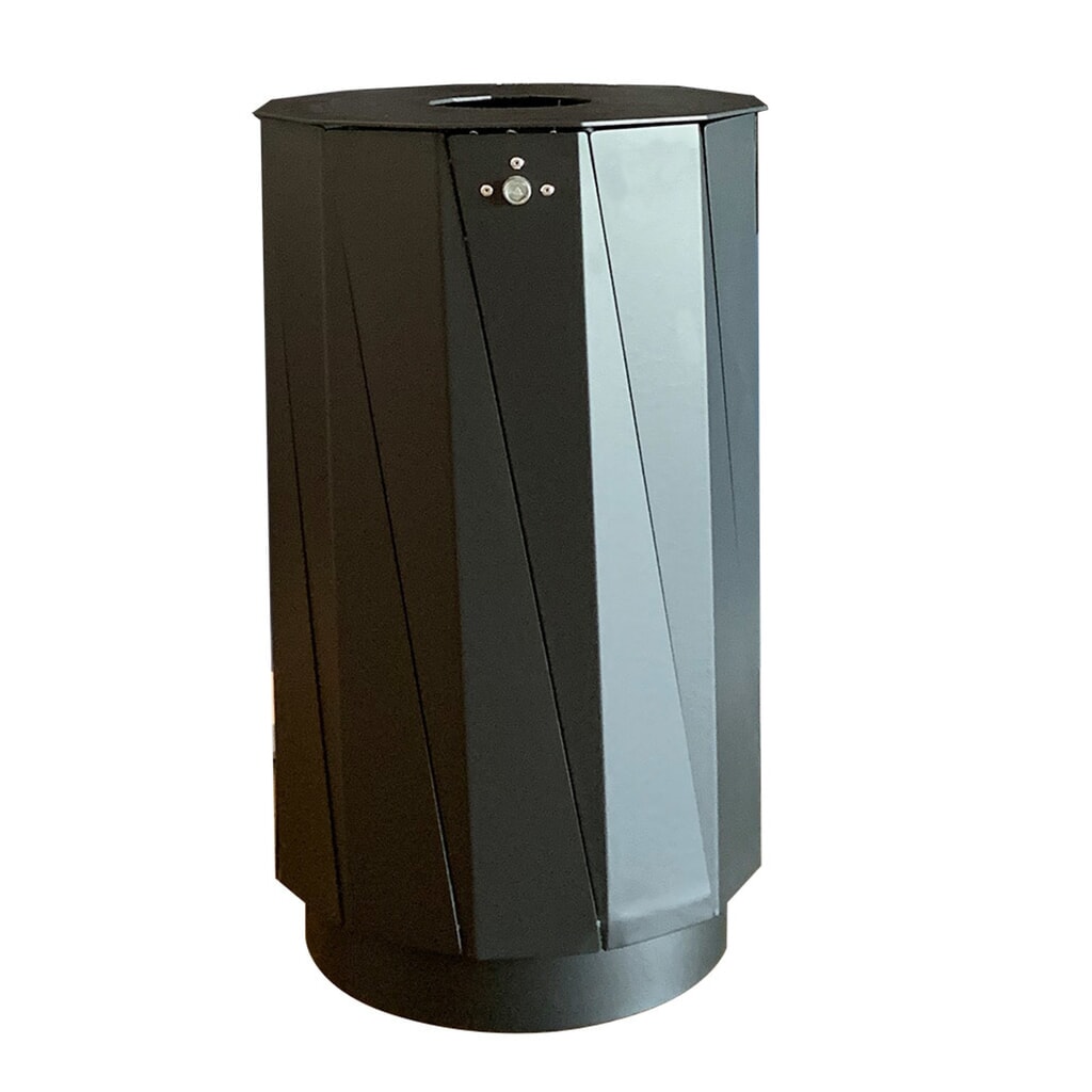 RENNER afvalbak type 7007-00, 60 liter, kobaltblauw Product afbeelding: RENNER afvalbak type 7007-00, 60 liter, kobaltblauw