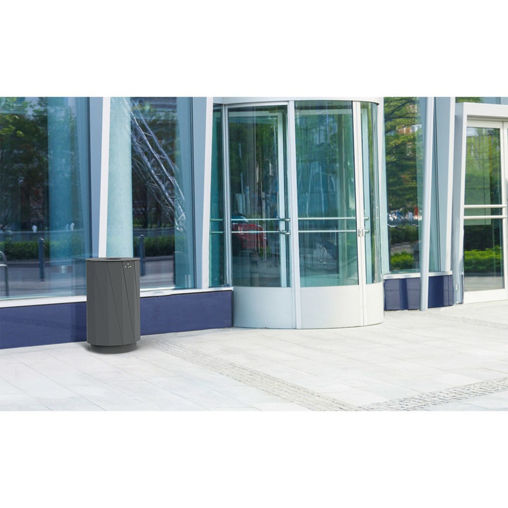Productafbeelding nr. 2: RENNER afvalbak type 7007-00, 60 liter, mosgroen