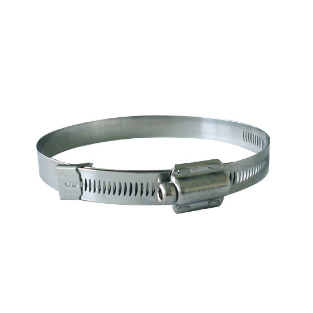 Product afbeelding: RENNER Bevestigingsklemband voor afvalbak van staal, incl. montagegereedschap, 2 stuks/verpakkingseenheid