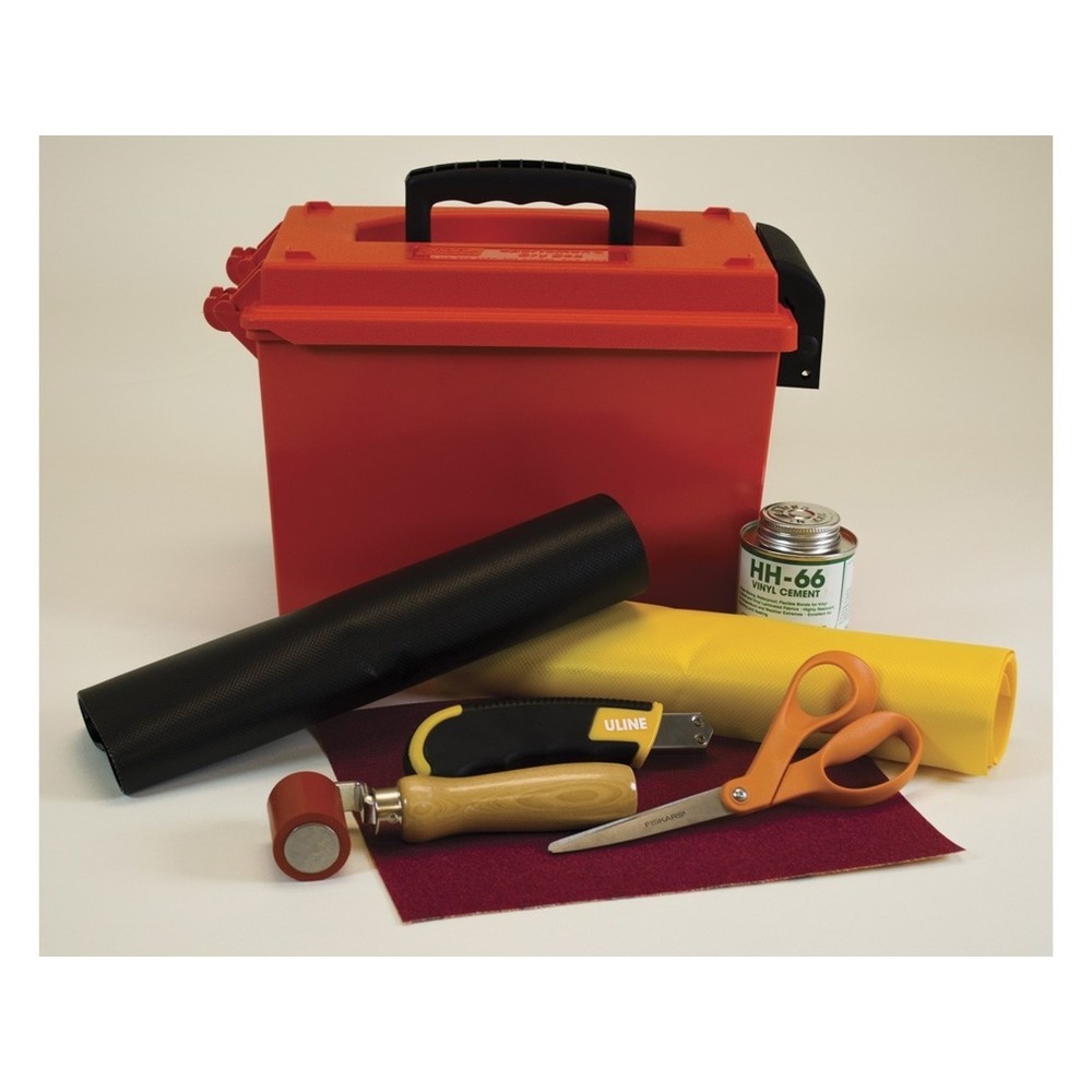 Product afbeelding: Repairkit Justrite QuickBerm®, pvc-gecoate reparatieset voor stoffen
