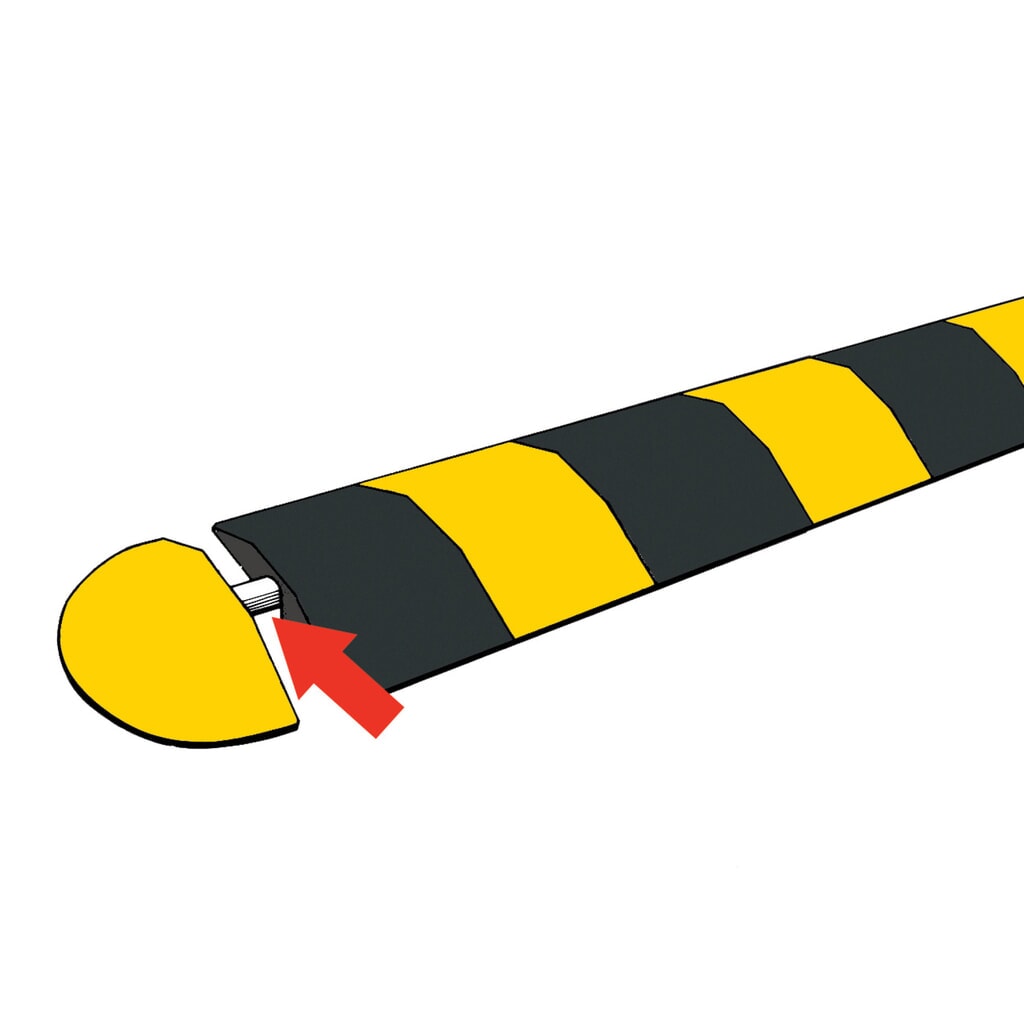 Product afbeelding: Richtstang voor verkeersdrempels, < 20 km/u