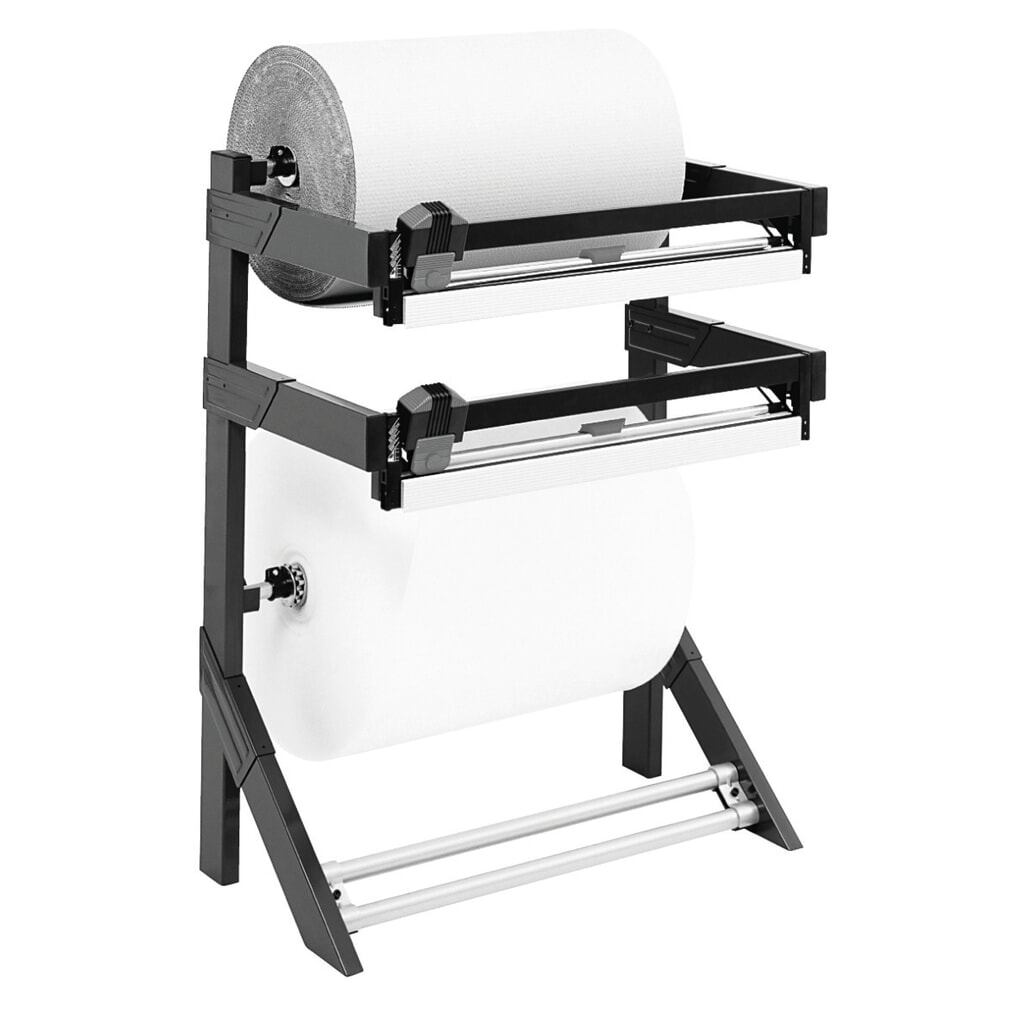 Productafbeelding nr. 3: Rocholz dubbele snijstandaard, voor hoge belastingen, rolgewicht max. 150 kg, snijbreedte 1250 mm