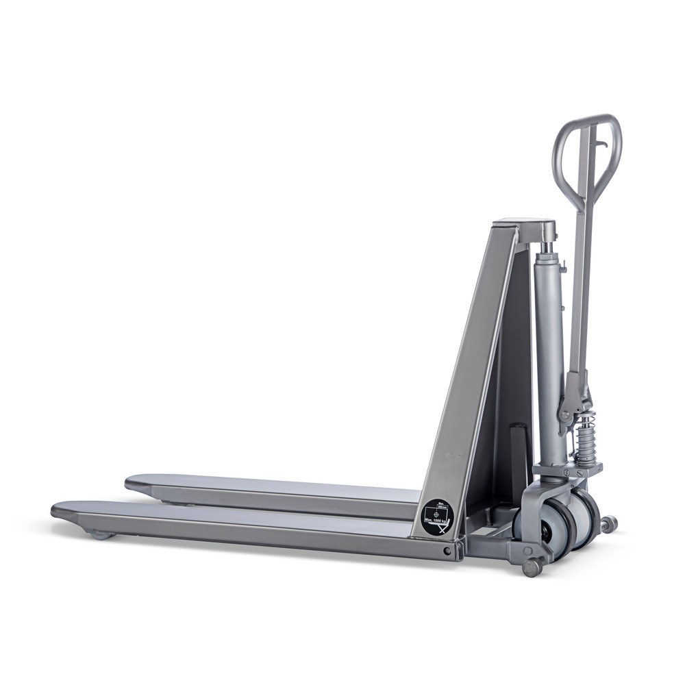 Productafbeelding nr. 7: Roestvrijstalen schaarhefwagen INOX met snelhef, VL 1.200 mm, nylon