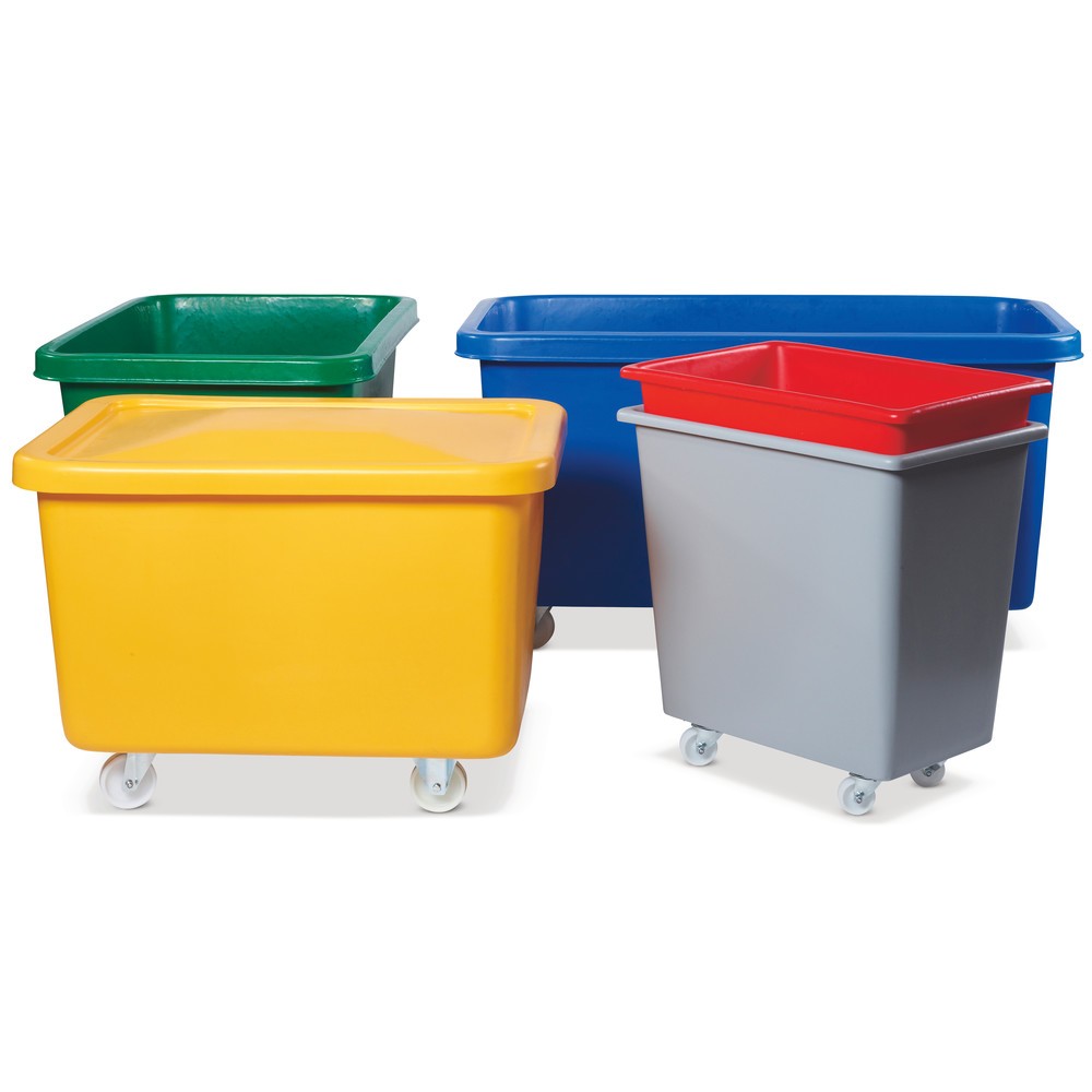 Productafbeelding nr. 2: Rolcontainer BASIC, bxd 660 x 432 mm, rood