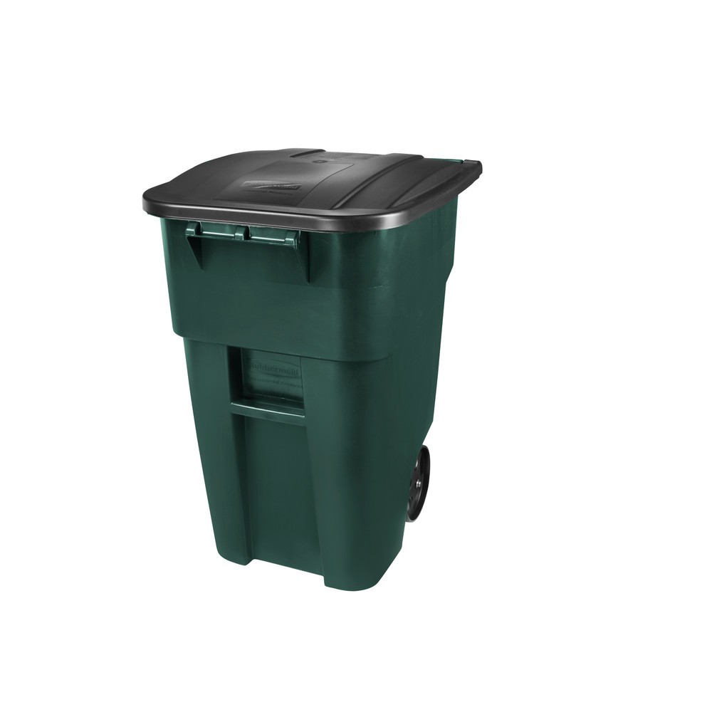 Product afbeelding: Rolcontainer BRUTE® inclusief deksel, 189,3 liter, groen