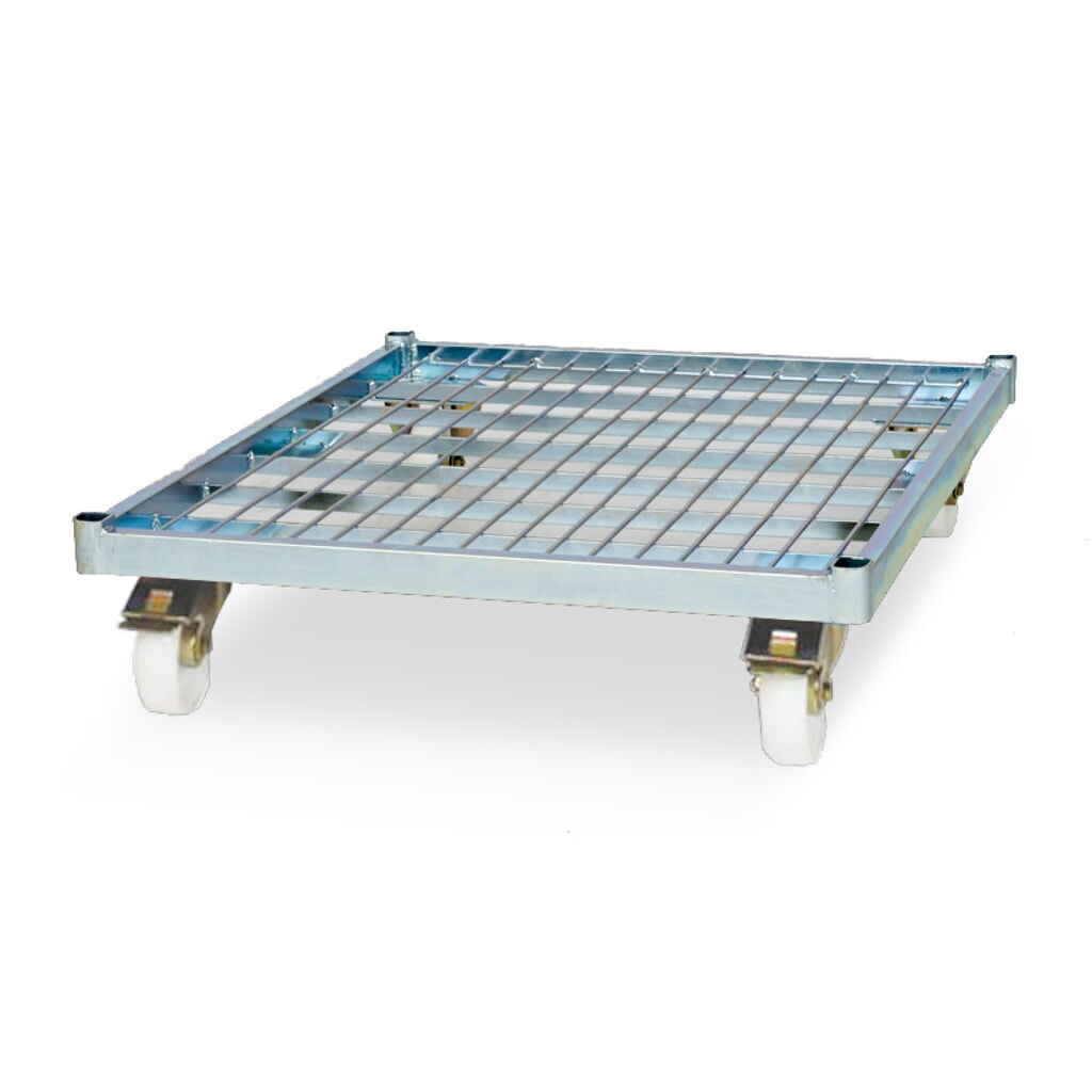 Rolcontainer Classic, 2-zijdig, verzinkt, stalen laadbord, hxbxd 1.850 x 710 x 810 mm Productafbeelding nr. 2: Rolcontainer Classic, 2-zijdig, verzinkt, stalen laadbord, hxbxd 1.850 x 710 x 810 mm